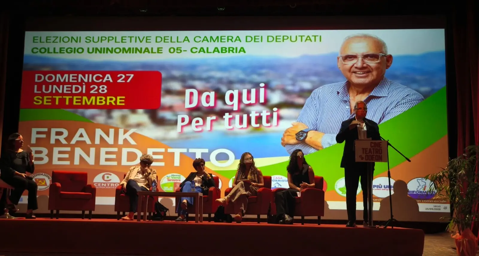 Frank Benedetto chiude la campagna: «La salute non è un privilegio, Reggio non è la periferia di nessuno»\n