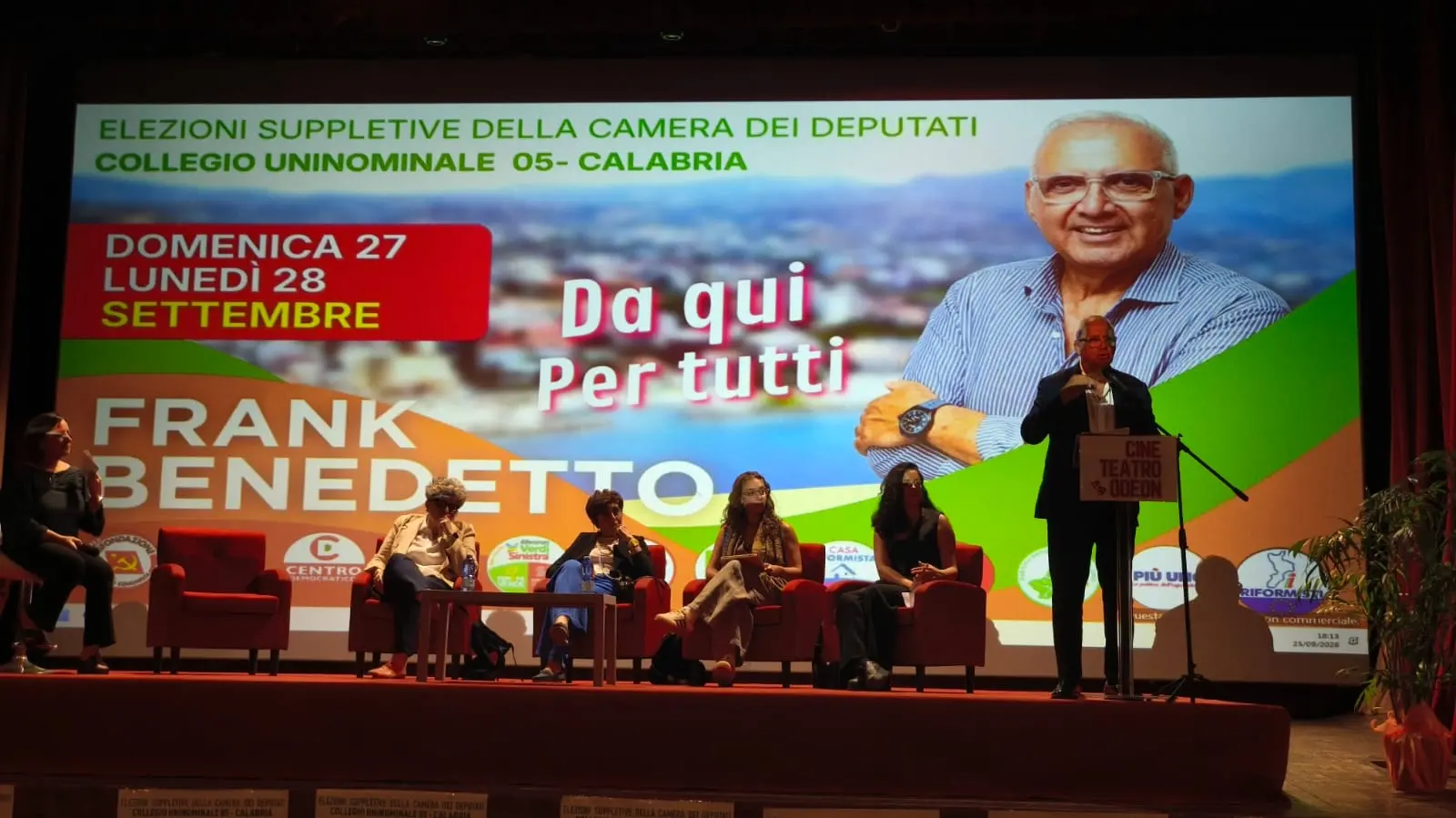 Frank Benedetto chiude la campagna: «La salute non è un privilegio, Reggio non è la periferia di nessuno»\n