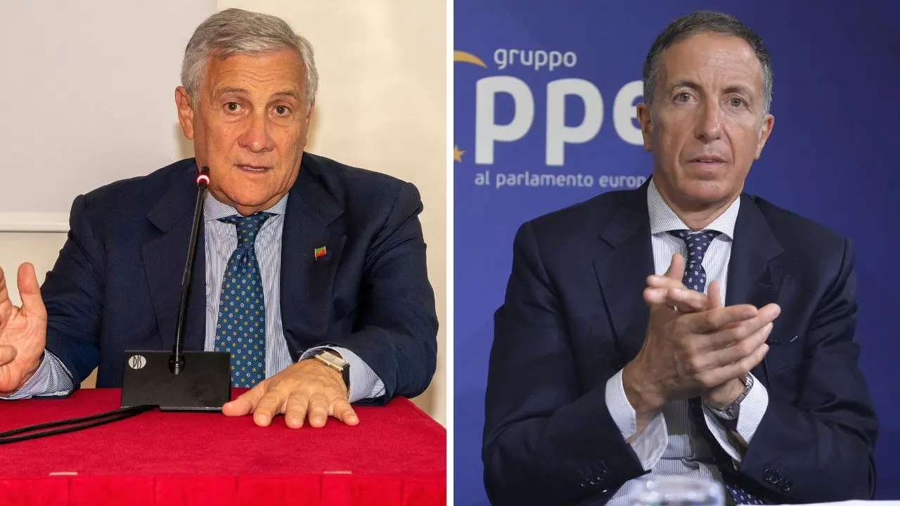 <p>Tajani e Roscioli</p>\\n