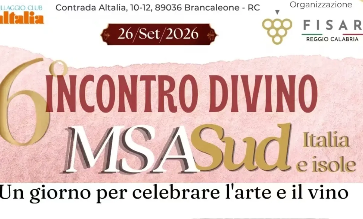 Il Miglior Sommelier dell’Anno, a Brancaleone il concorso e la masterclass di Luca Iacopini