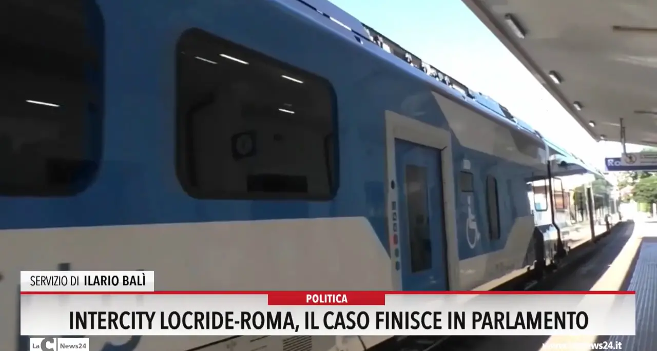 Intercity Locride-Roma, il caso finisce in parlamento