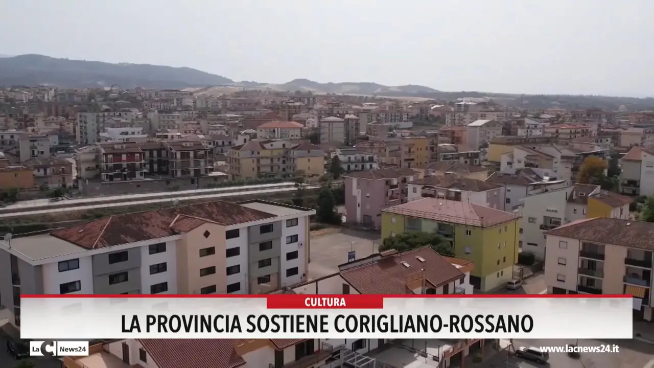 La provincia sostiene Corigliano-Rossano