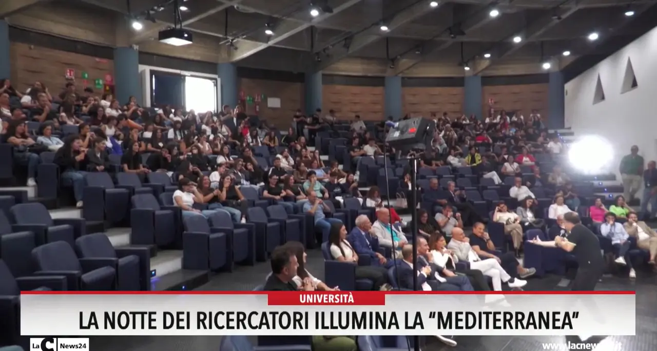 La notte dei ricercatori illumina la Mediterranea