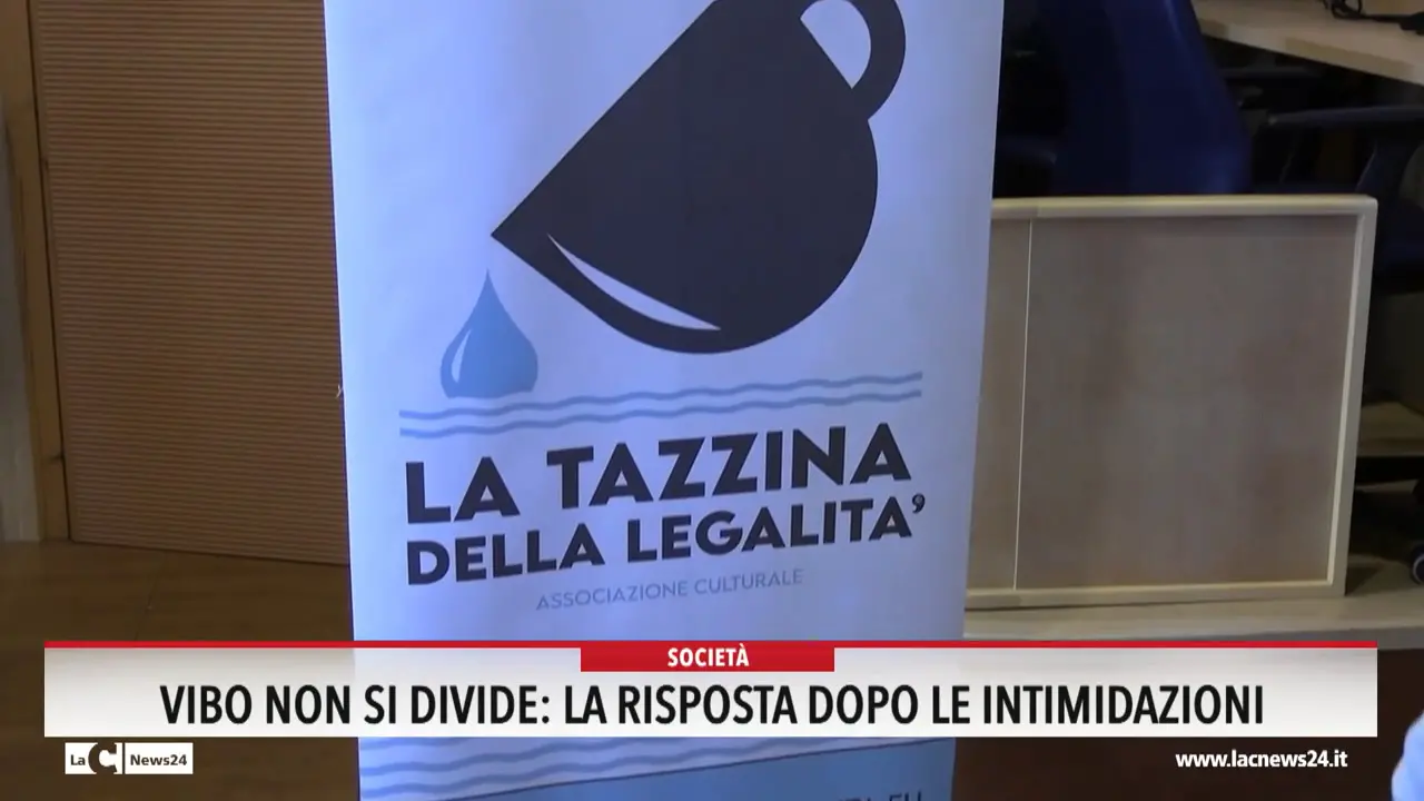 Vibo non si divide: la risposta dopo le intimidazioni