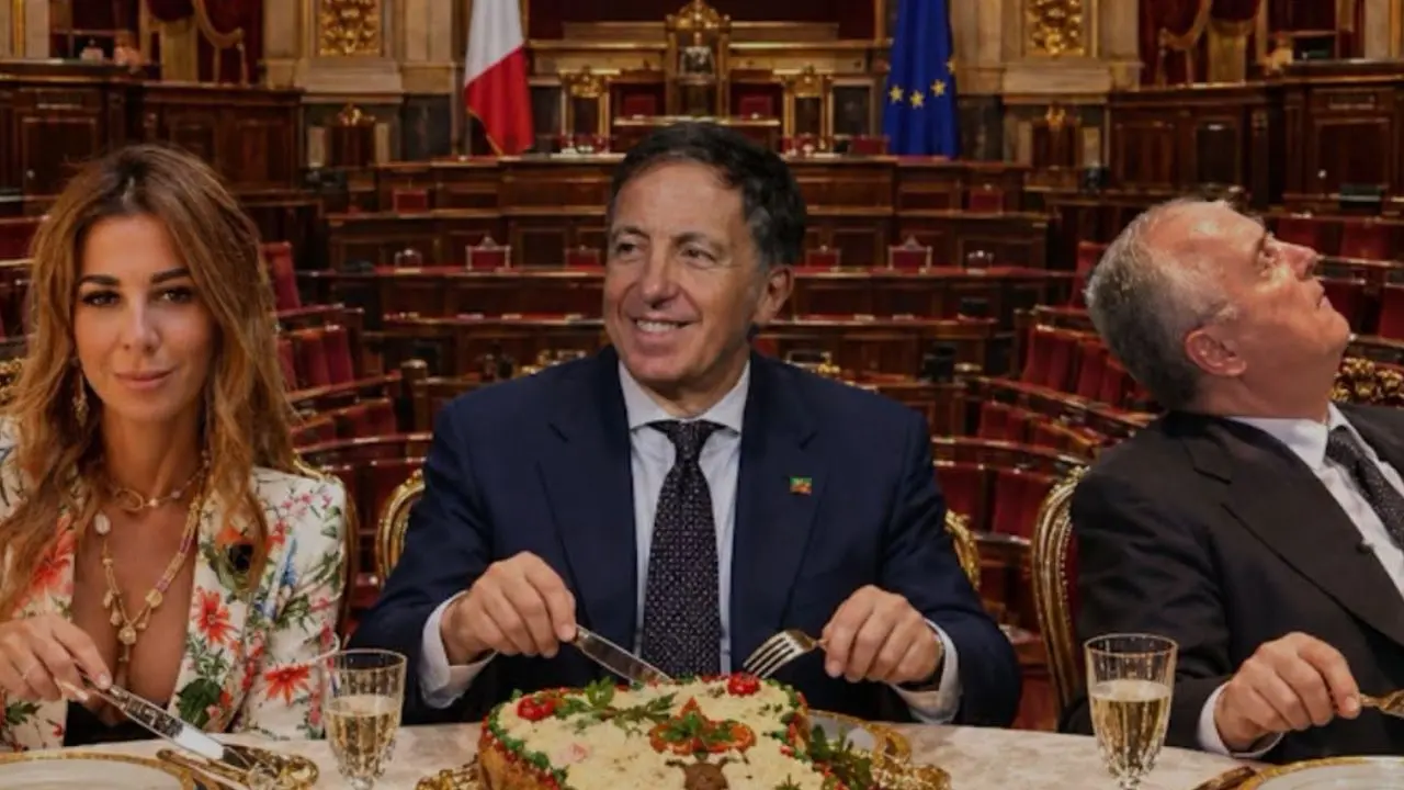 <p>La foto ritoccata pubblicata da Vannacci</p>\\n