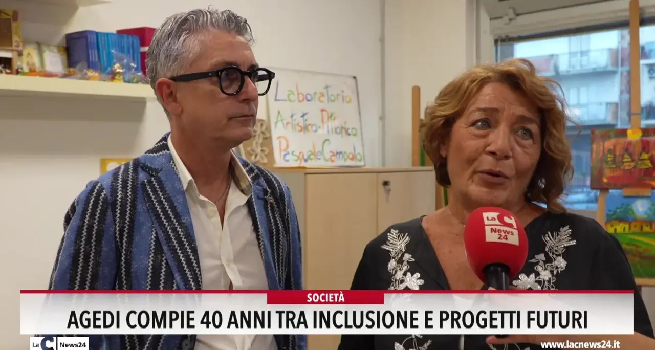 Agedi compie 40 anni tra inclusione e progetti futuri
