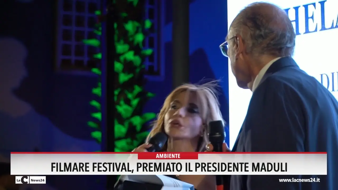 Filmare festival, premiato il presidente Maduli