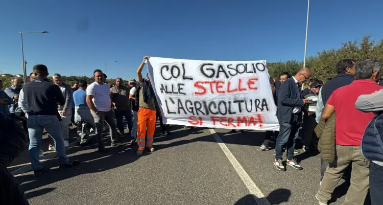 Caro carburanti, agricoltori mobilitati anche nei pressi dello svincolo autostradale\u00A0Firmo-Sibari: «Costi ormai insostenibili» –\u00A0VIDEO\n