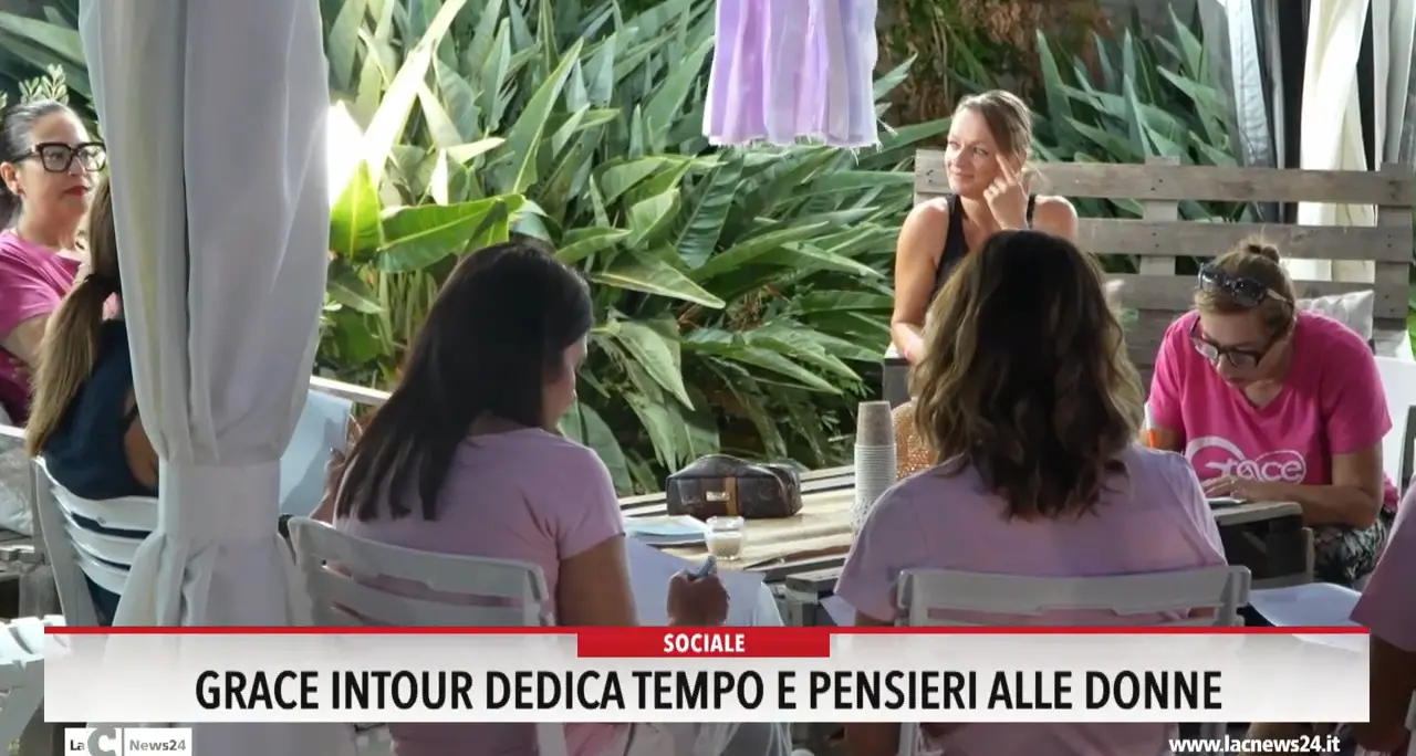 Grace Intour dedica tempo e pensieri alle donne