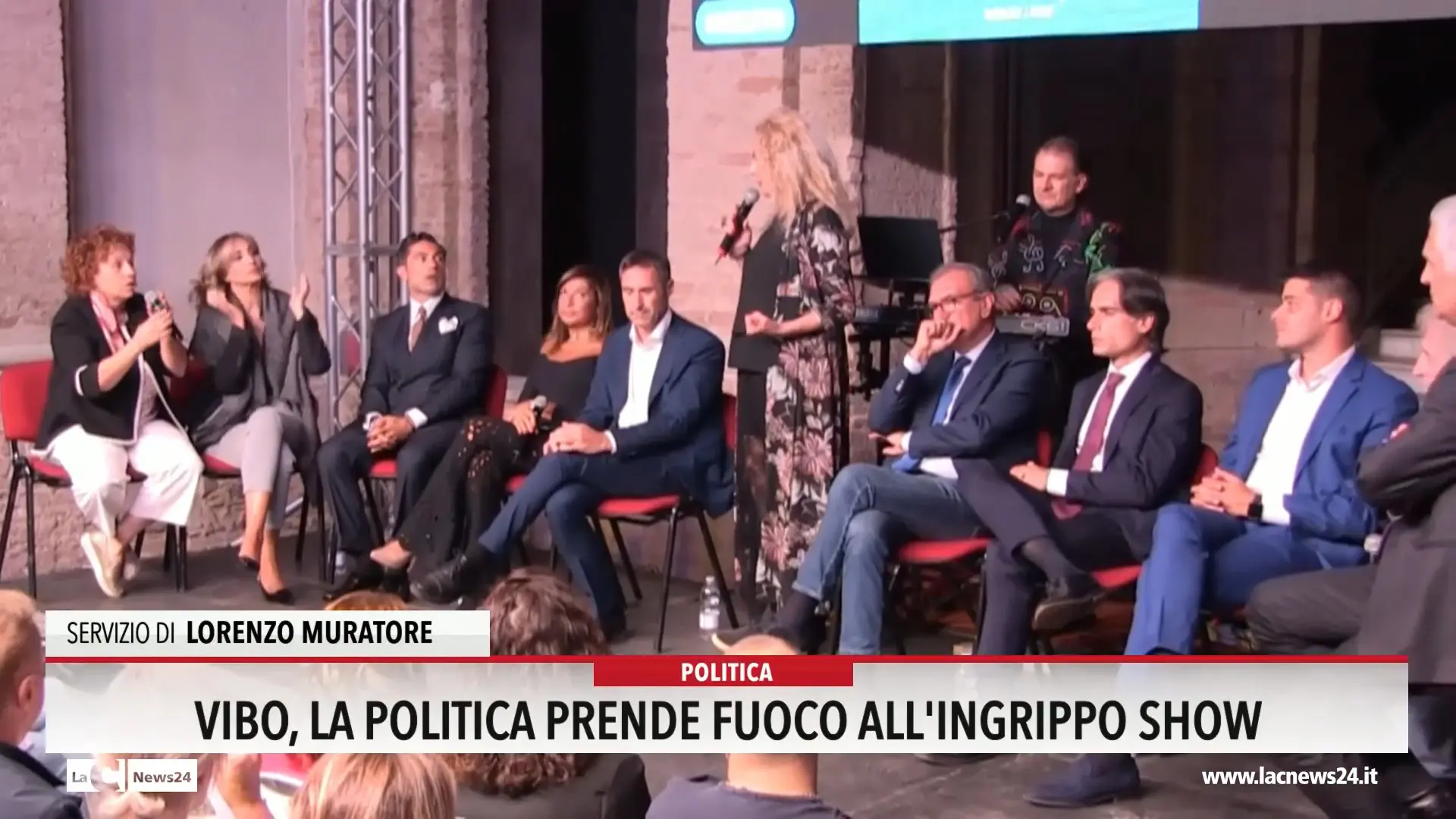 Vibo, la politica prende fuoco all'InGrippo show