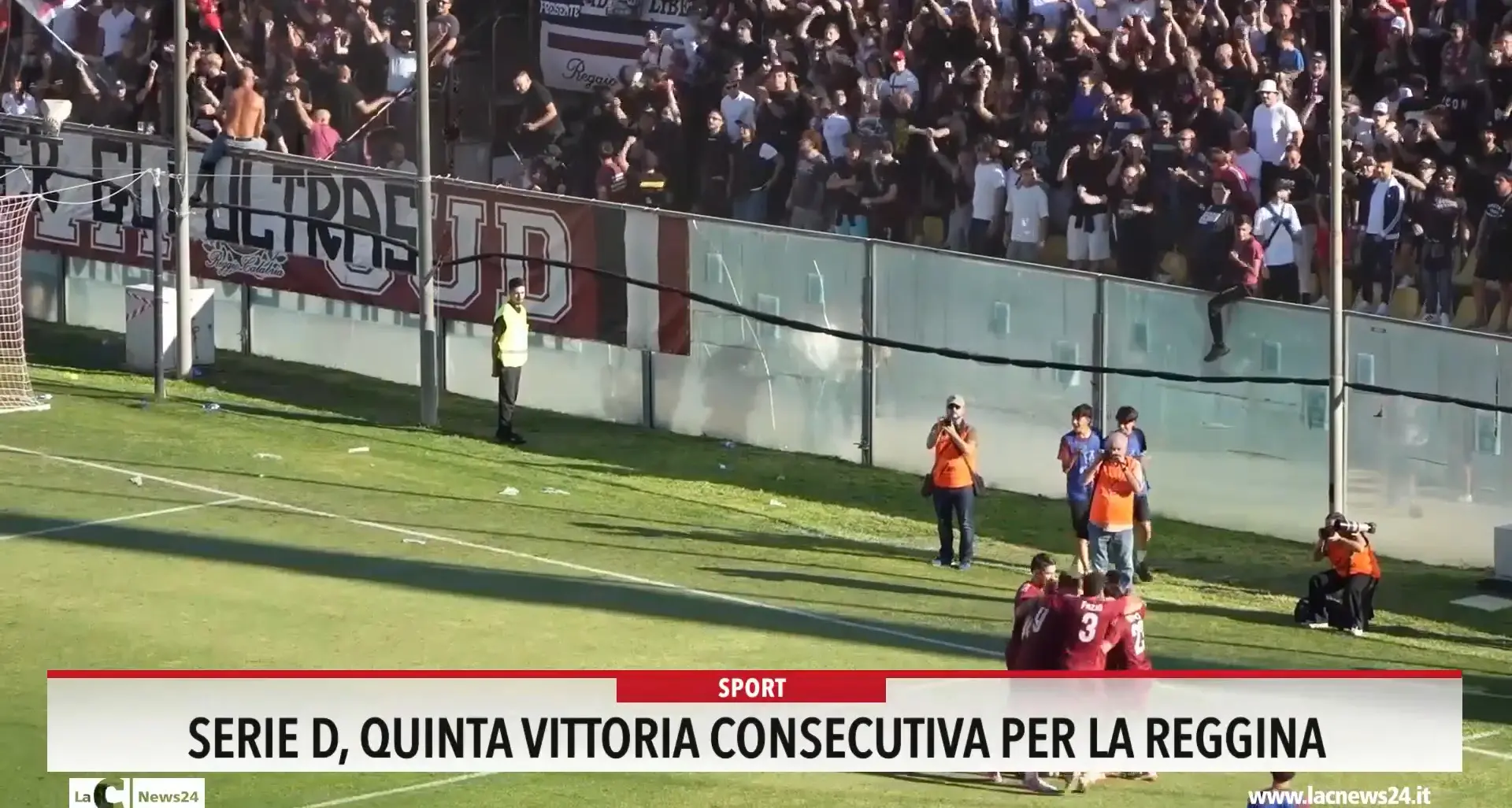 Serie D, quinta vittoria consecutiva per la Reggina