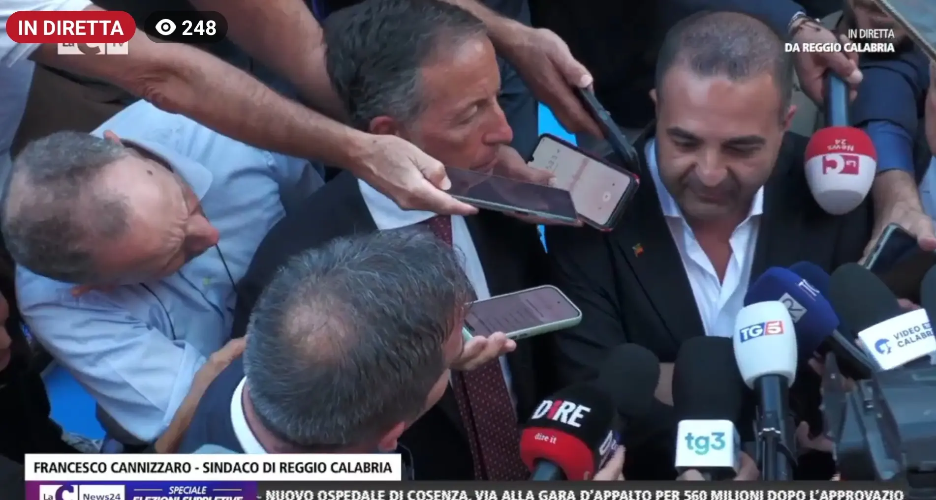 Roscioli rivendica il risultato: «Continua il buon governo tracciato da Cannizzaro e Occhiuto»\n