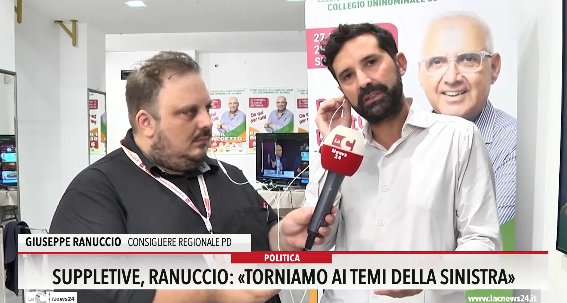 Suppletive, Ranuccio: \"Torniamo ai tempi della sinistra\"