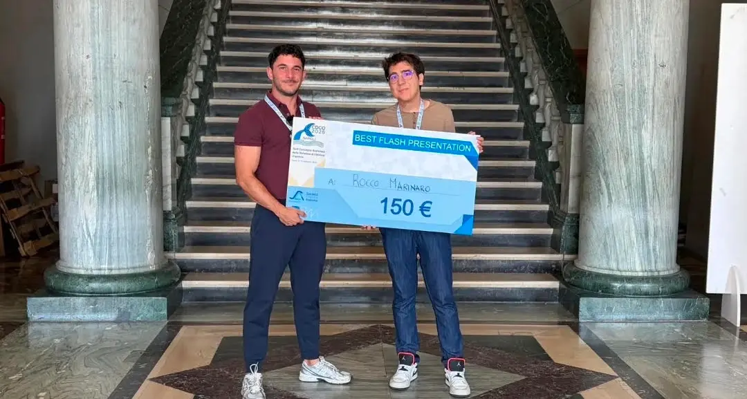 Da Girifalco ai successi\u00A0della scienza: il giovane ricercatore Rocco Marinaro premiato a Napoli\n
