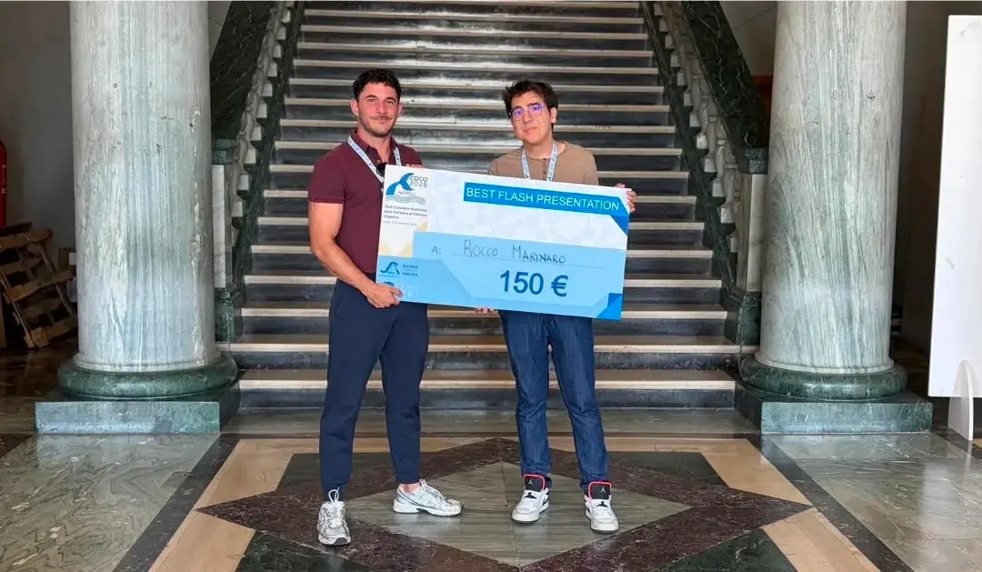 Da Girifalco ai successi\u00A0della scienza: il giovane ricercatore Rocco Marinaro premiato a Napoli\n