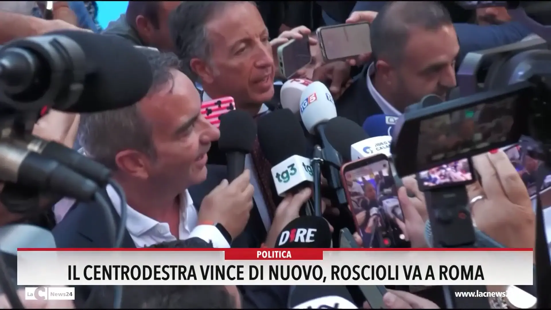 Il centrodestra vince di nuovo, Roscioli va a Roma