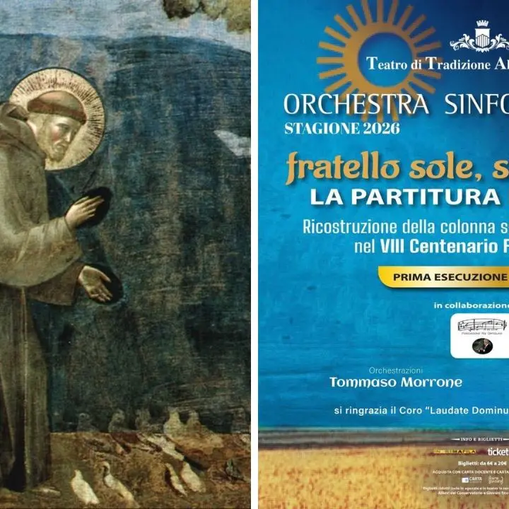 Cosenza, al Rendano la prima assoluta di ”Fratello Sole, Sorella Luna -\u00A0la partitura ritrovata”\n
