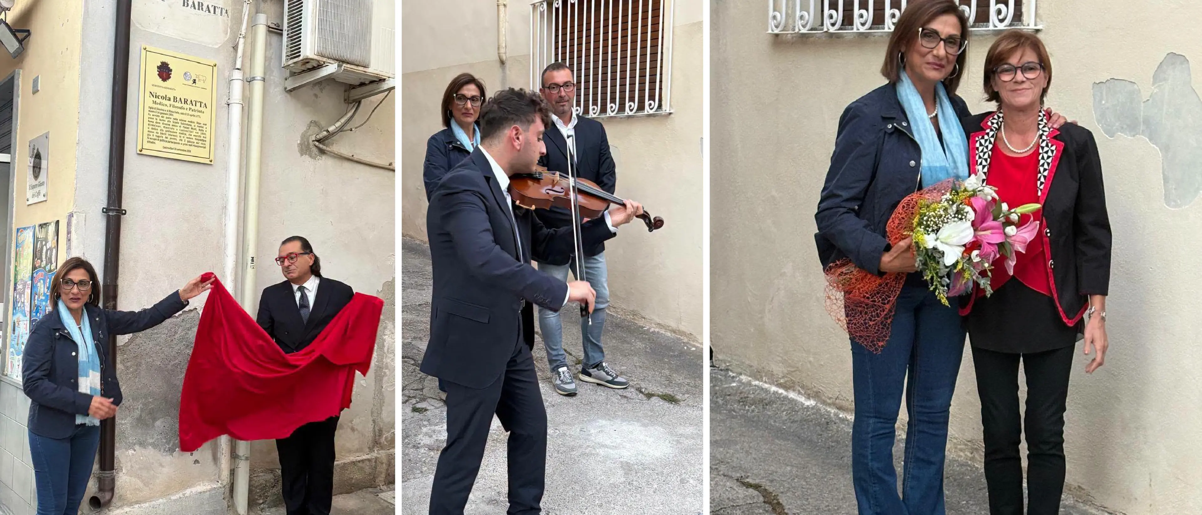 Castrovillari ricorda il medico filosofo e patriota Nicola Baratta, scoperta una targa commemorativa in suo onore