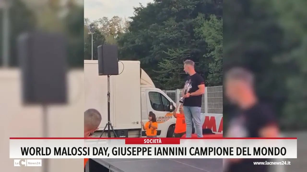 World Malossi Day, Giuseppe Iannini campione del mondo