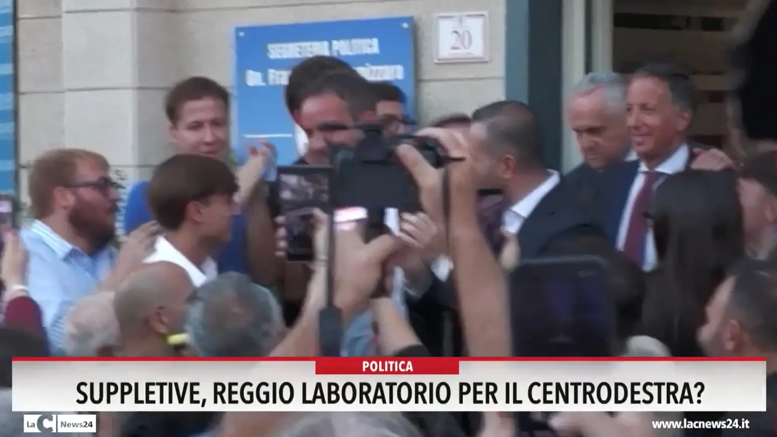 Suppletive, Reggio laboratorio per il centrodestra