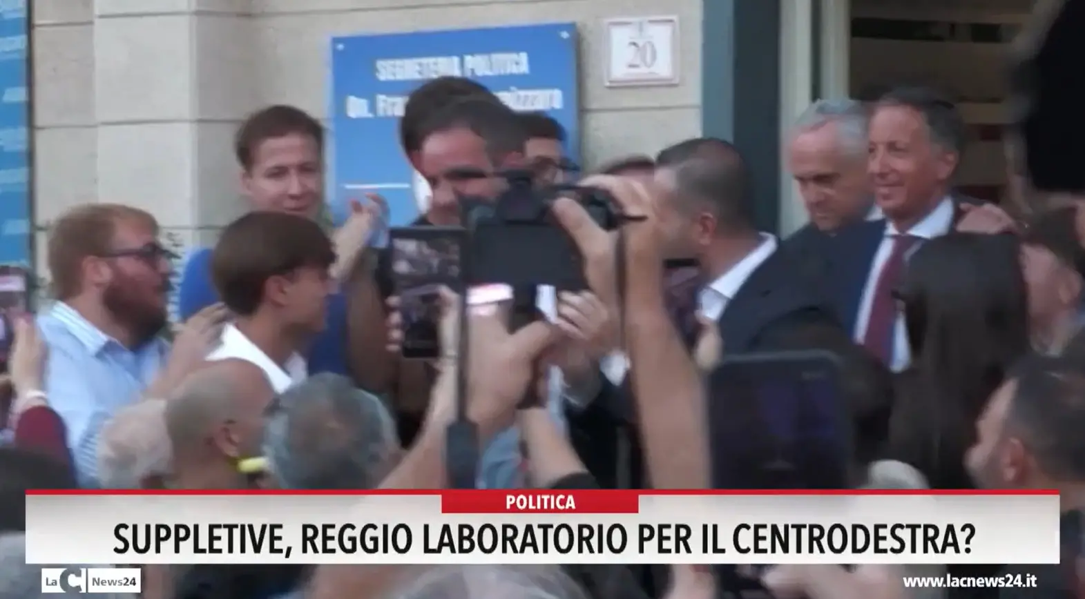 Suppletive, Reggio laboratorio per il centrodestra
