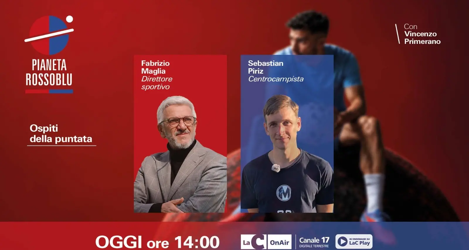 Oggi alle 14 debutta “Pianeta Rossoblù”, il nuovo programma LaC dedicato alla Vibonese\n