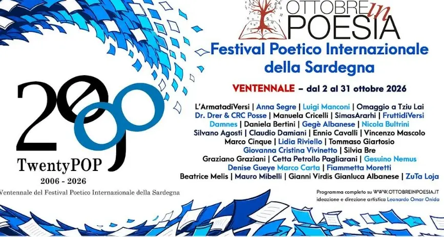 Ottobre in poesia, Roccella celebra i 20 anni del Festival con due eventi all’ex Convento dei minimi\n