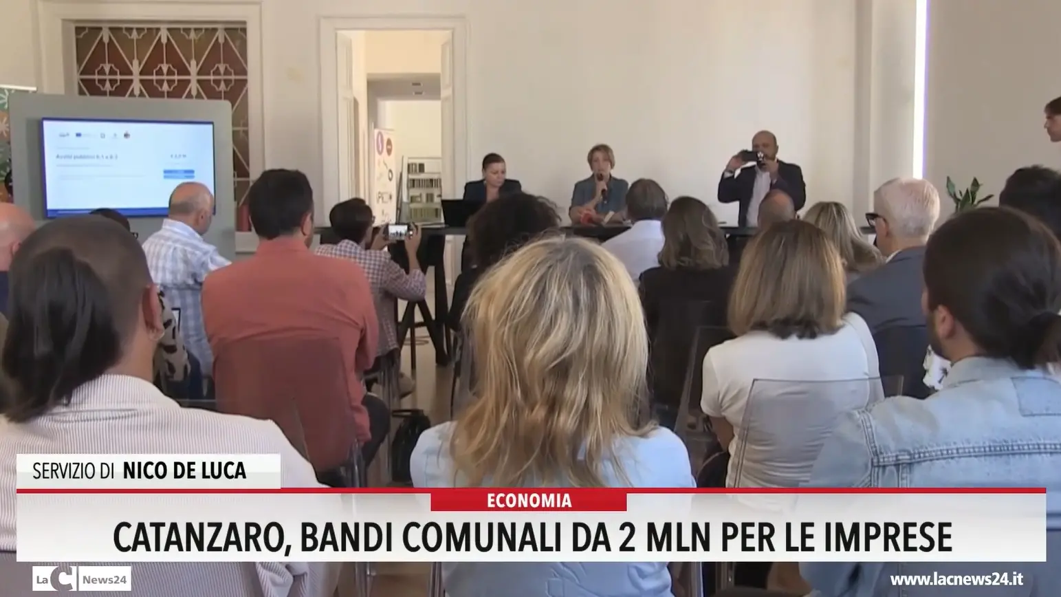 Catanzaro, bandi comunali da 2 mln per le imprese