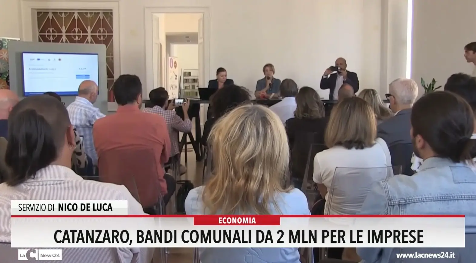 Catanzaro, bandi comunali da 2 mln per le imprese
