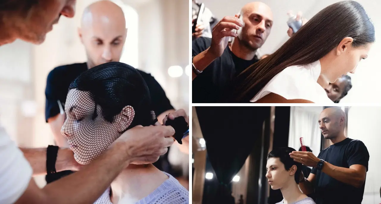 Da Nocera Terinese alla Milano Fashion Week, Erminio Mastroianni firma le acconciature in passerella\n
