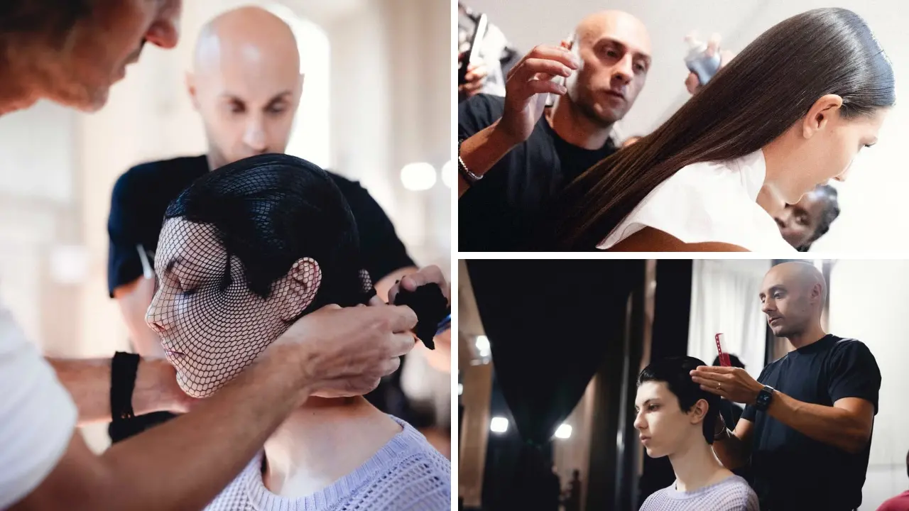Da Nocera Terinese alla Milano Fashion Week, Erminio Mastroianni firma le acconciature in passerella\n