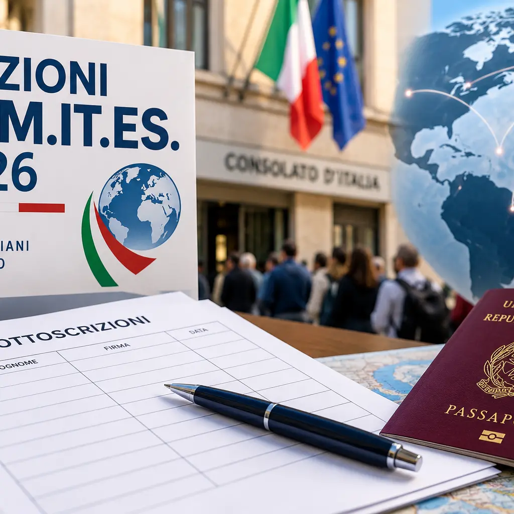 Elezioni COM.IT.ES. 2026, ostacoli alla raccolta delle firme: dagli italiani all’estero richiesta di correttivi\n