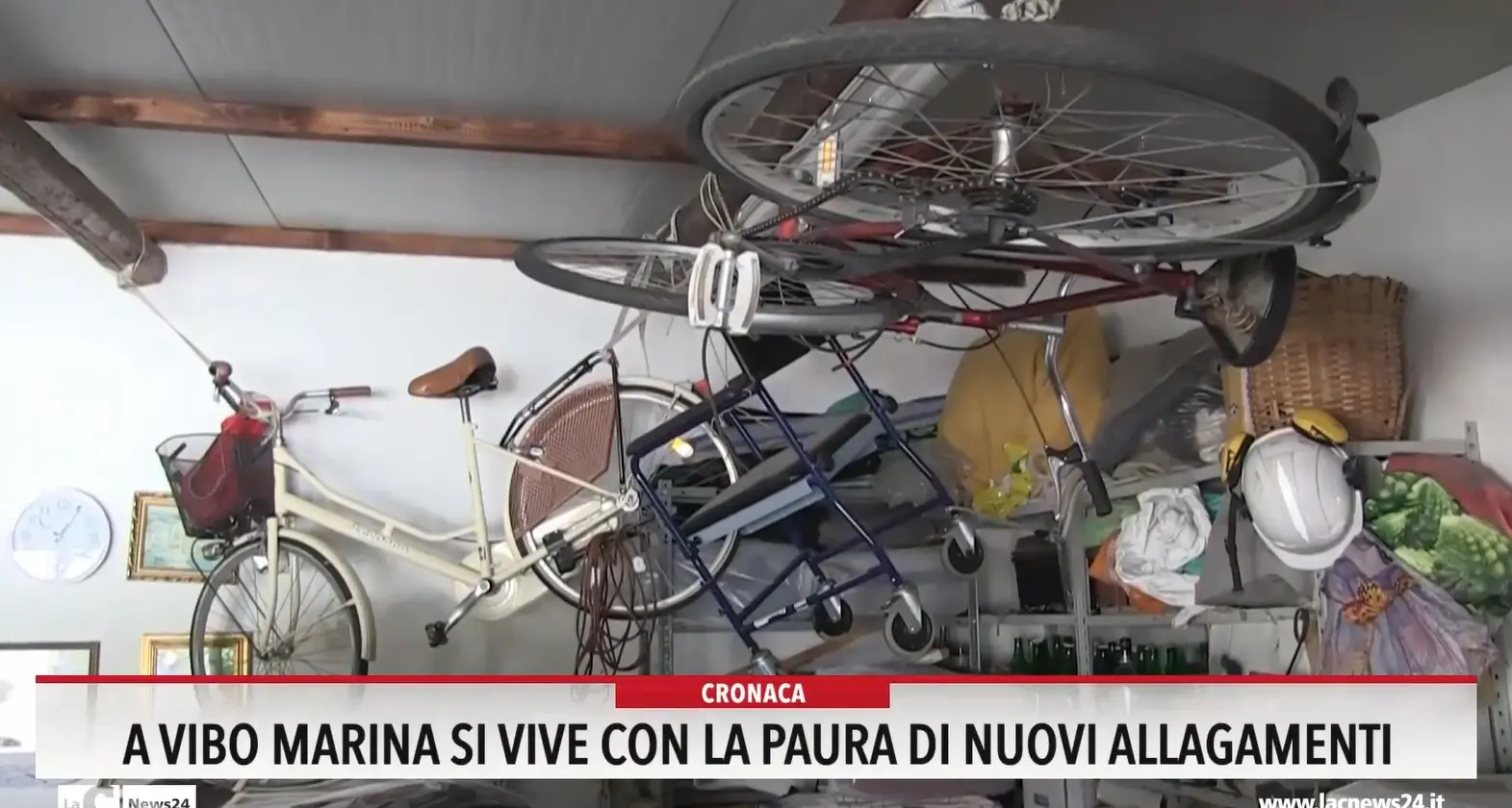 A Vibo Marina si vive con la paura di nuovi allagamenti