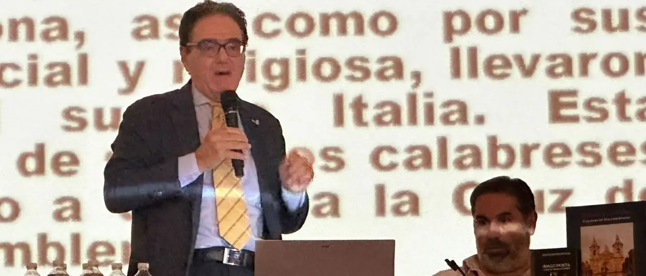 Il saggista di Soriano Martino Battaglia al Congresso Carmelitano di Gibraleón: «Dodicimila\u00A0calabresi alla prima crociata»\n