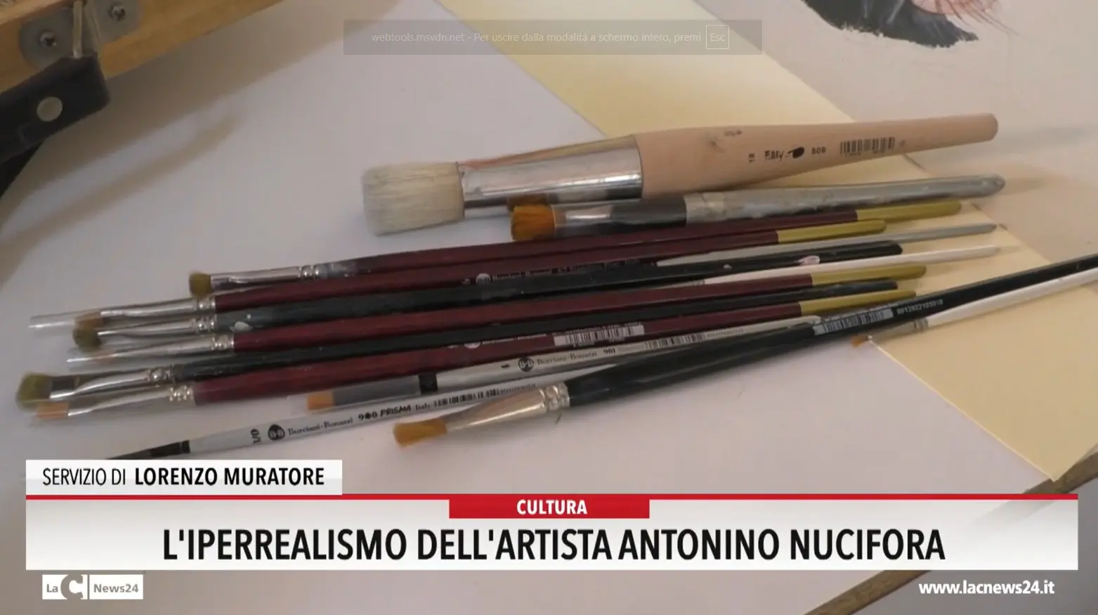 L'iperrealismo dell'artista Antonino Nucifora