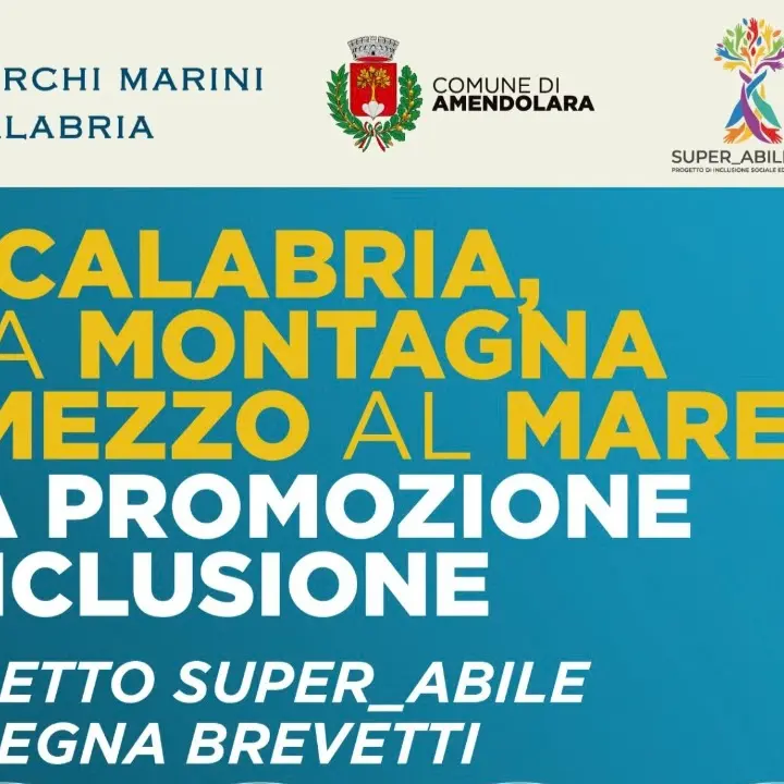 Ad Amendolara il mare diventa accessibile a tutti: l’Ente Parchi Marini consegna i brevetti SUPER_ABILE e lancia il format permanente\n