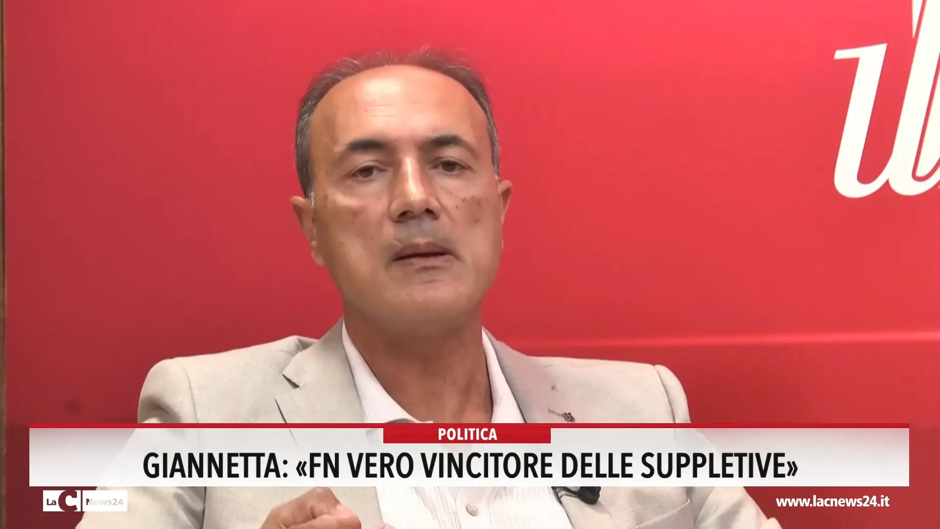 Giannetta: «Fn vero vincitore delle suppletive»