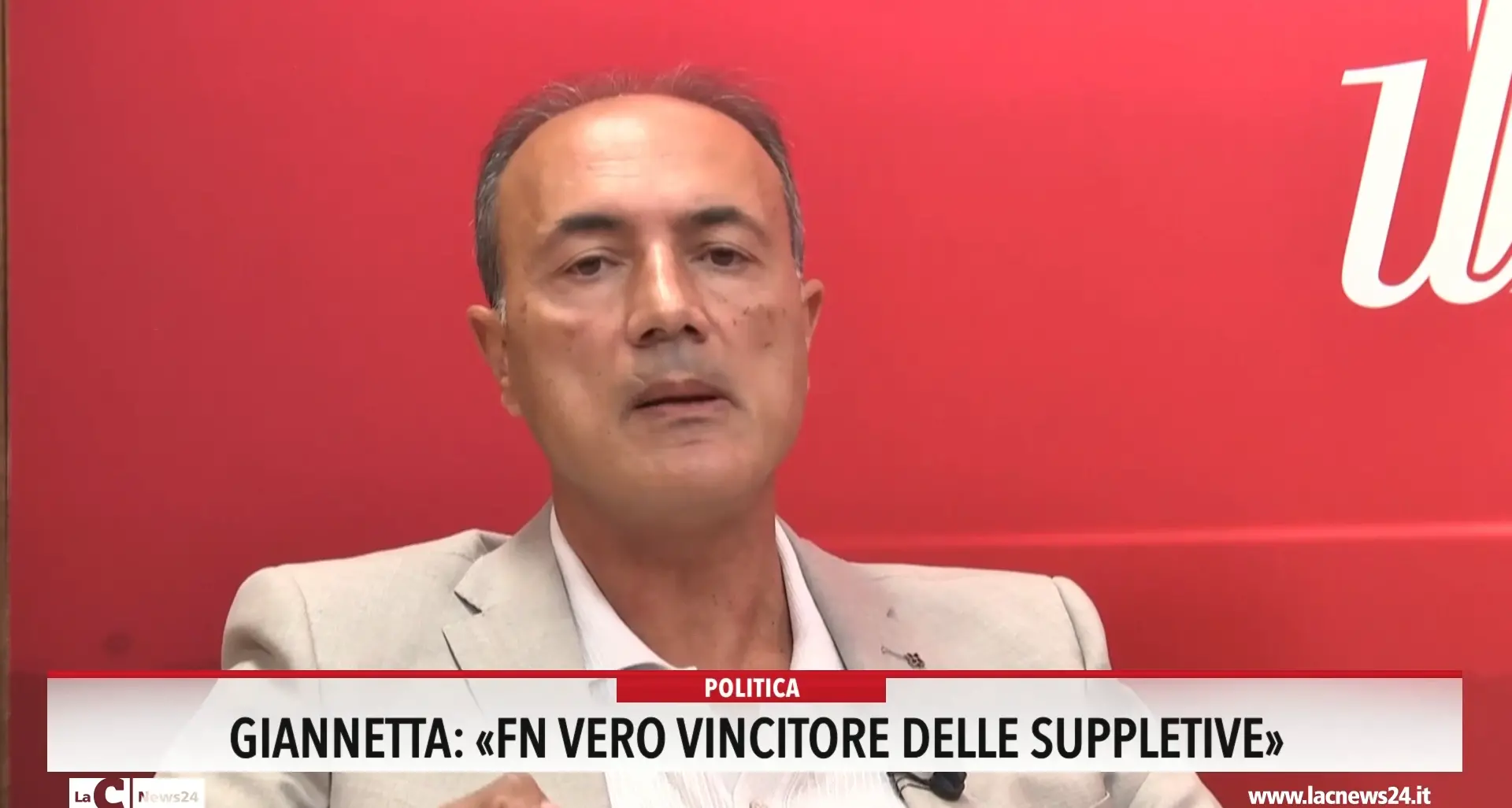Giannetta: «Fn vero vincitore delle suppletive»