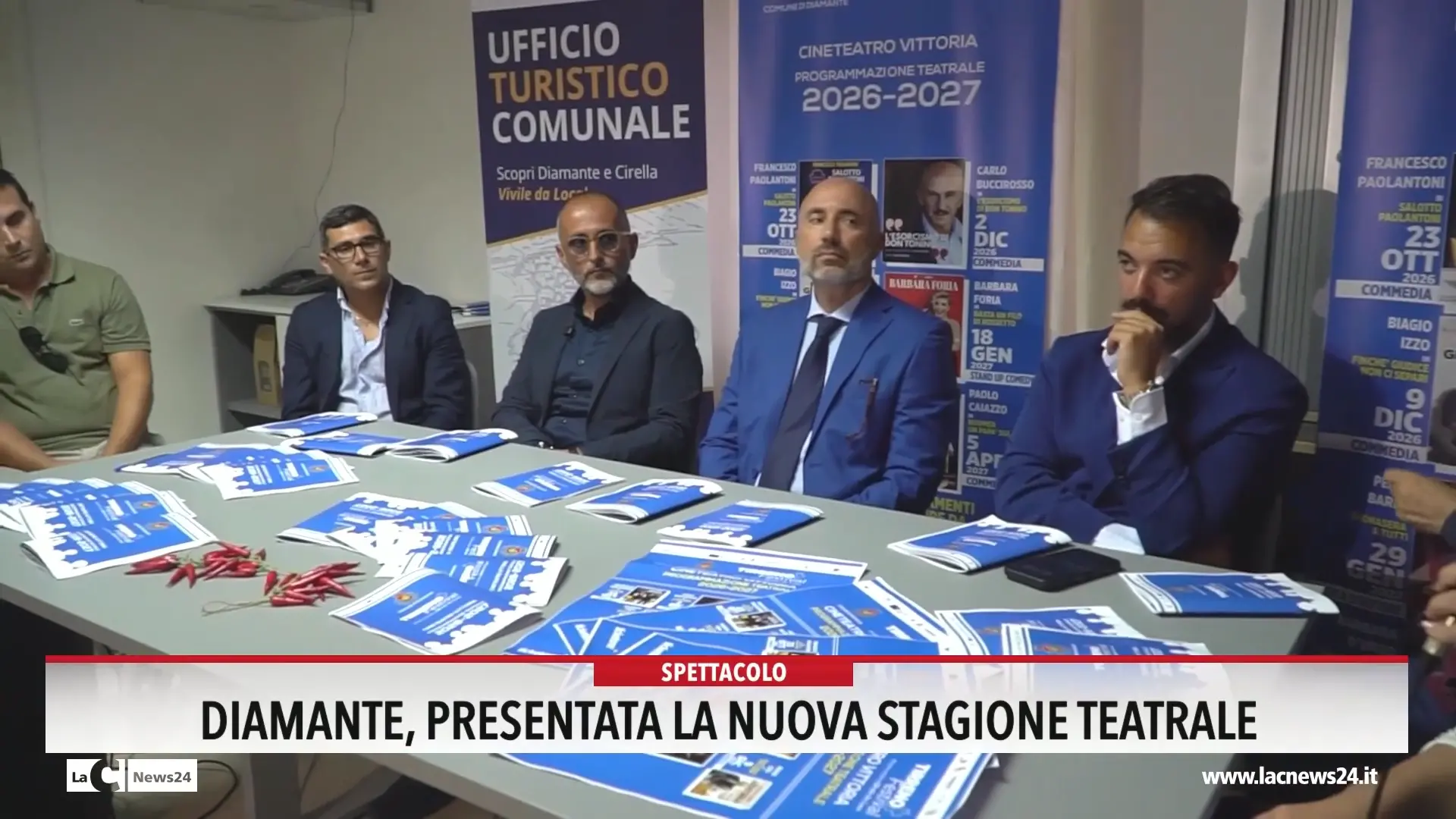 Diamante, presentata la nuova stagione teatrale