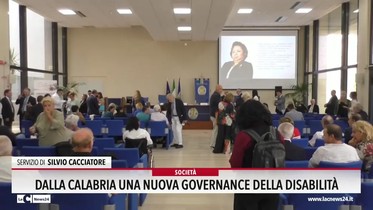 Dalla Calabria una nuova governance della disabilita