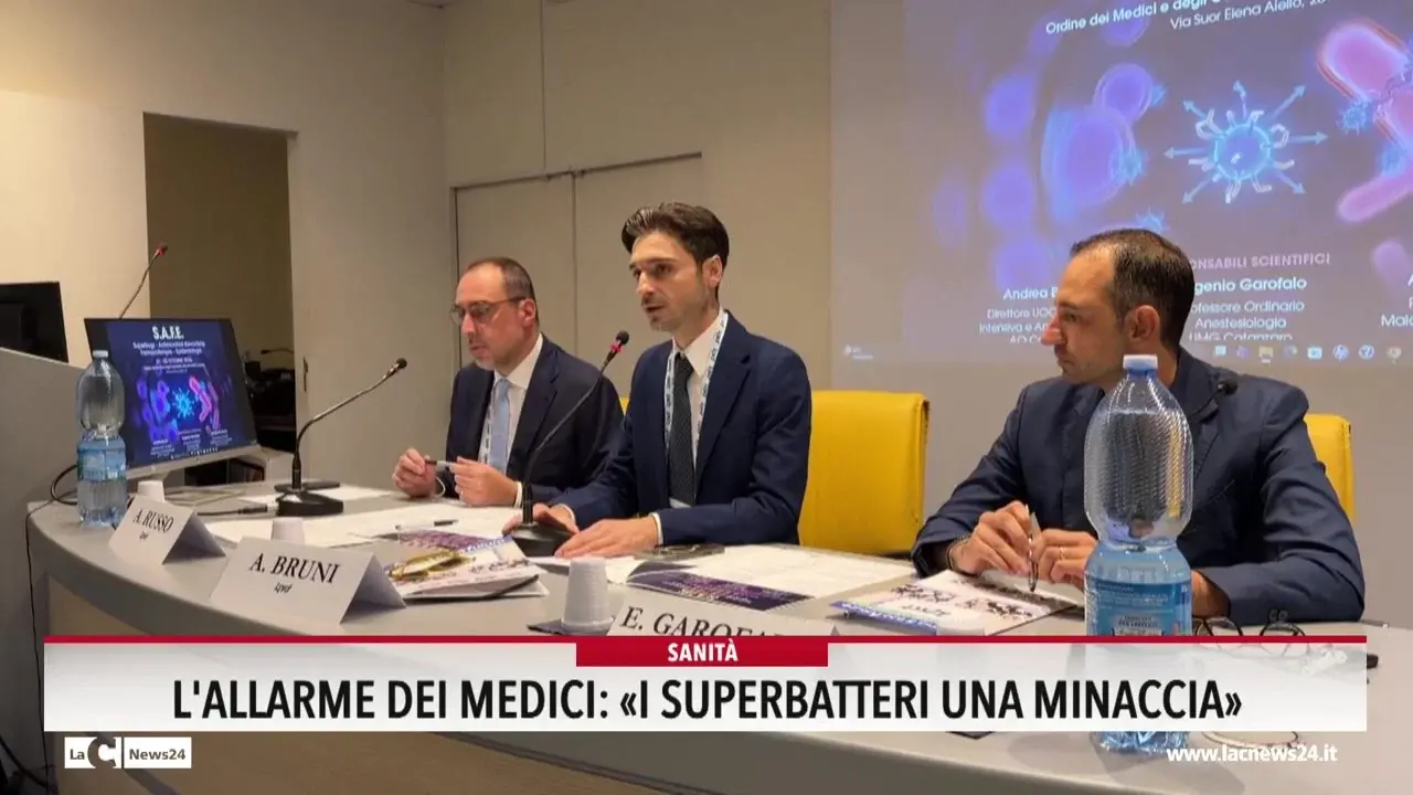 L'allarme dei medici: «I superbatteri una minaccia»