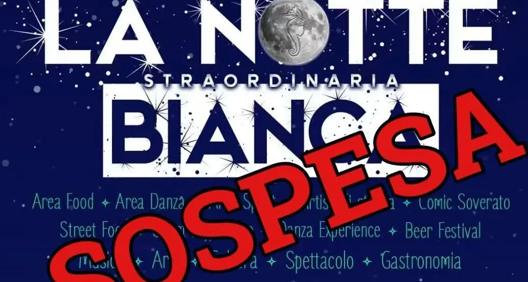 Presidio a oltranza\u00A0a Davoli: il Comune di Soverato sospende la Notte Bianca\u00A0\"per ordine pubblico e in solidarietà ai manifestanti\"\n