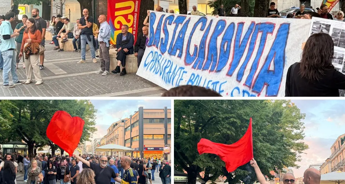 Caro vita, protesta a Cosenza: parla Vittoria Morrone