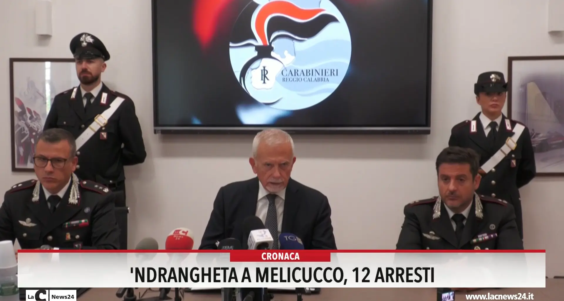'Ndrangheta a Melicucco, 12 arresti