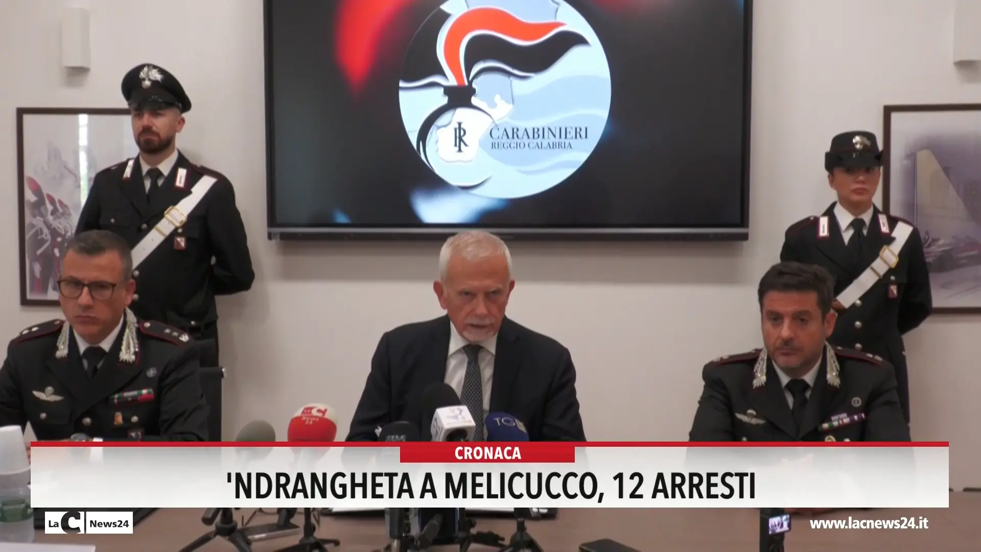 'Ndrangheta a Melicucco, 12 arresti