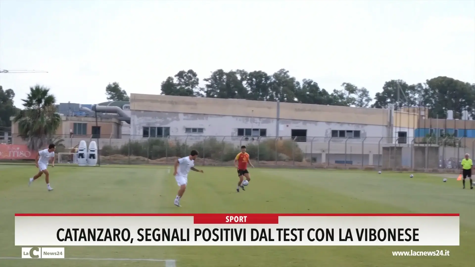 Catanzaro, segnali positivi dal test con la Vibonese
