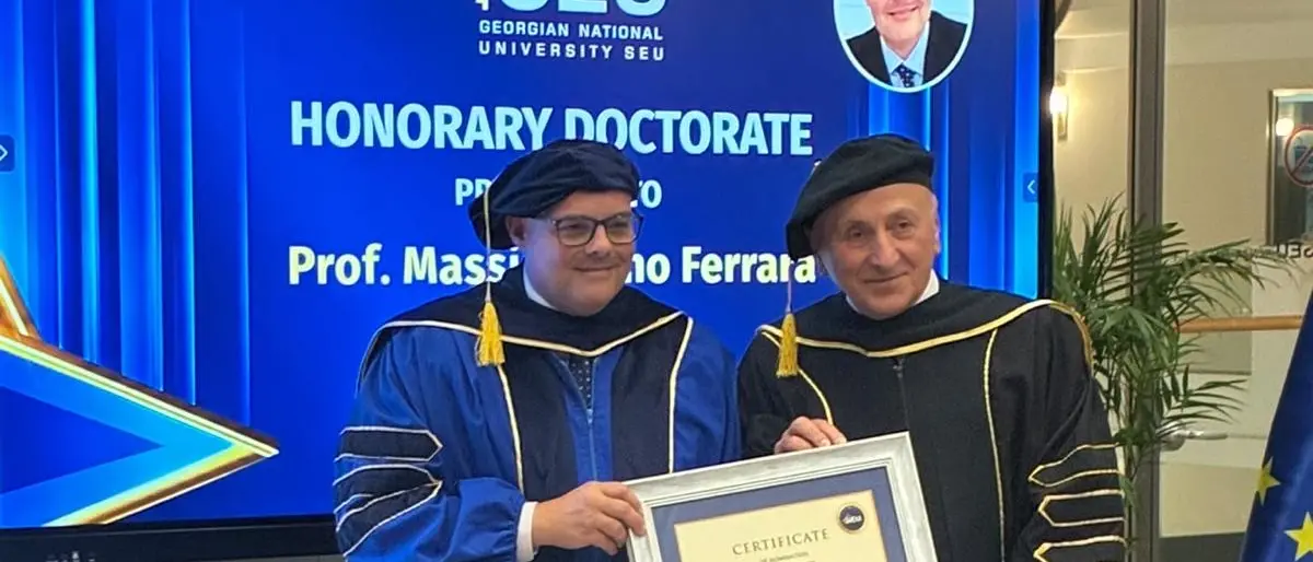 UniRC guarda alla Georgia, prestigioso riconoscimento per Massimiliano Ferrara: dottorato honoris causa e due nuovi accordi internazionali\n
