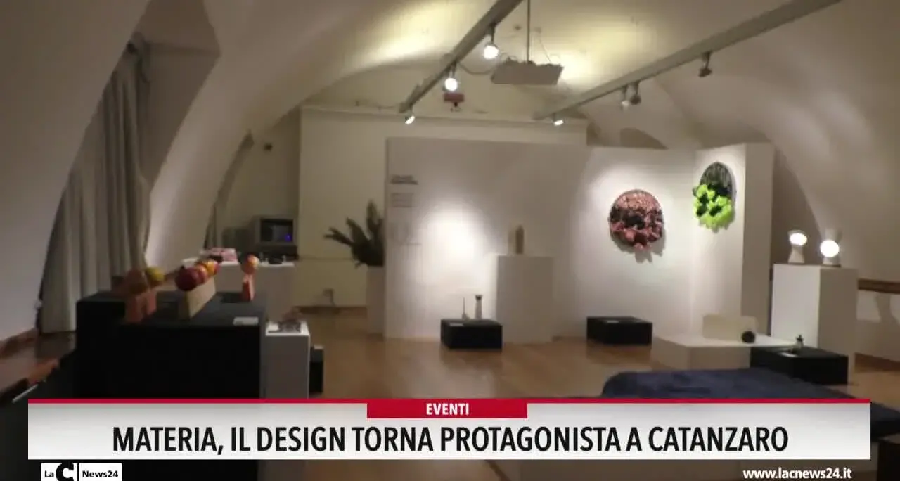 Materia, il design torna protagonista a Catanzaro