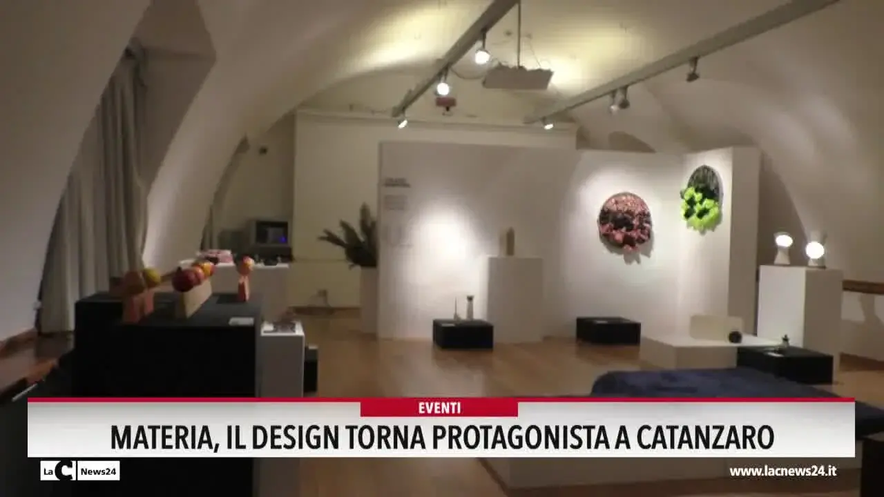 Materia, il design torna protagonista a Catanzaro