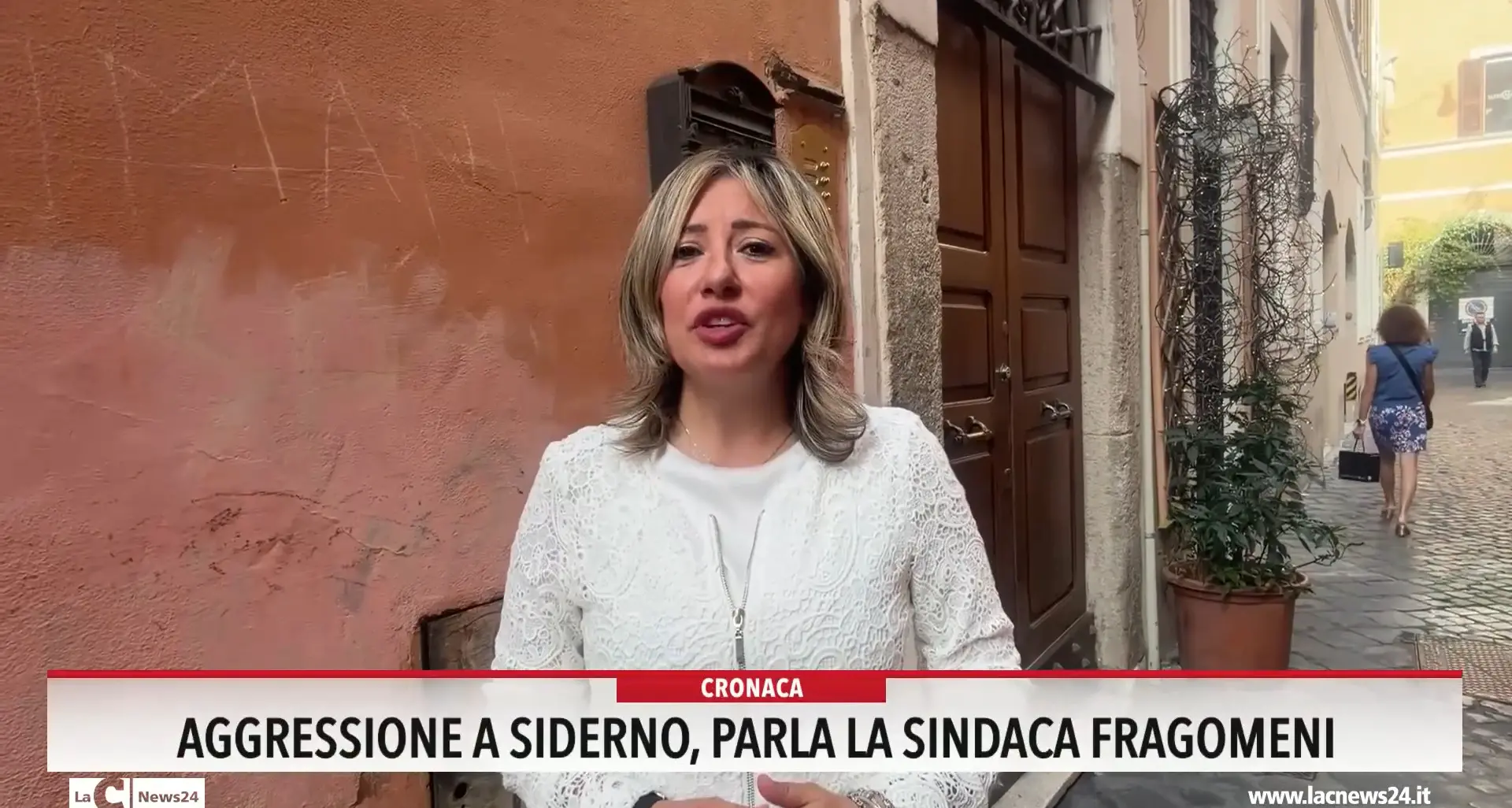 Aggressione a Siderno, parla la sindaca Fragomeni